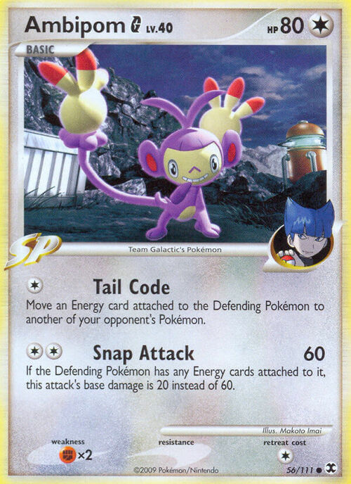 Ambipom G Card Front