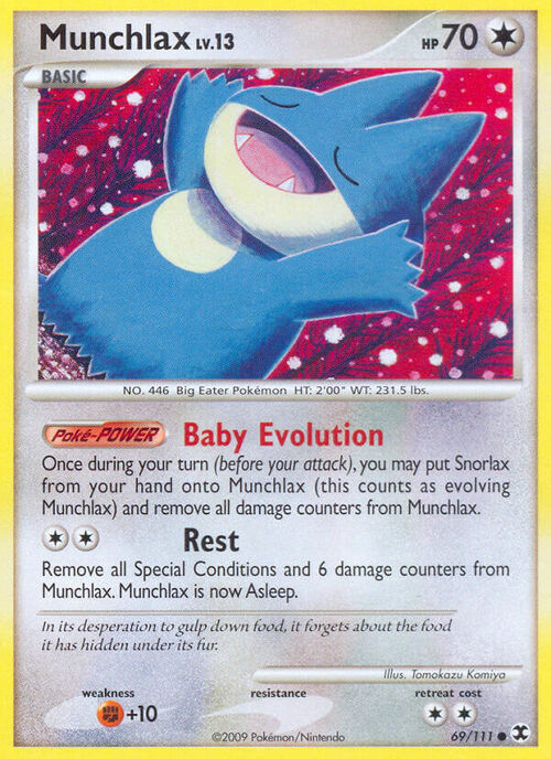 Munchlax Card Front