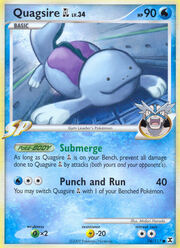 Quagsire [GL] Lv.34 [Submerge | Punch and Run]