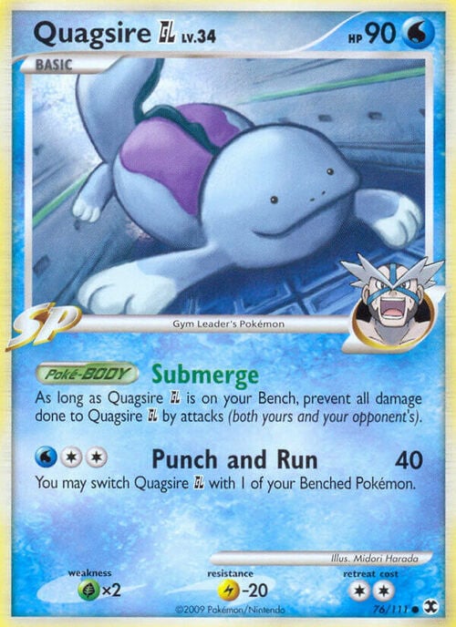 Quagsire Lv.34 Card Front