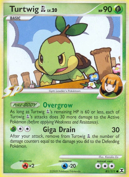 Turtwig Lv.20 Card Front