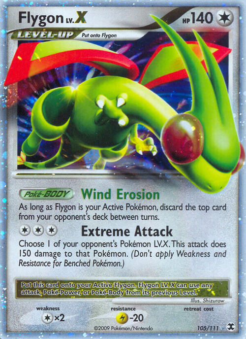 Flygon LV.X Card Front