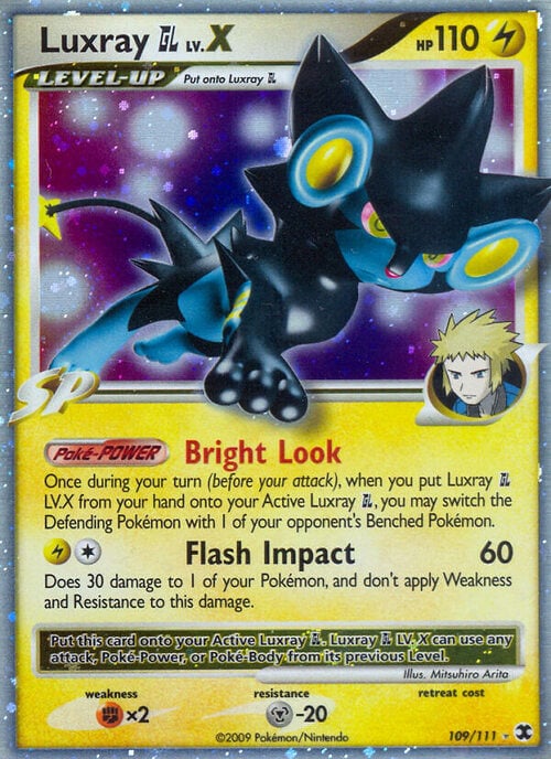 Luxray GL LV.X Card Front