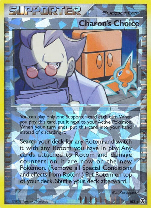 Charon's Choice Card Front