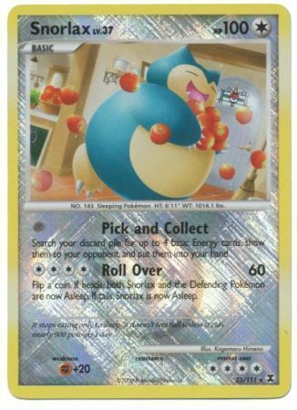 Snorlax Card Front
