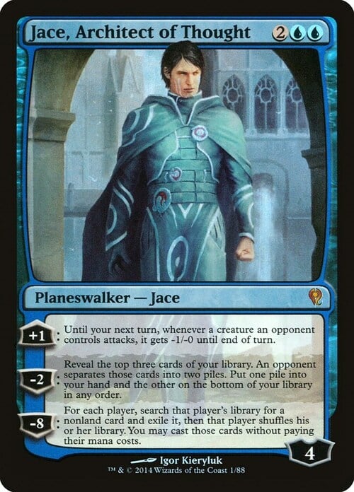 Jace, Architect of Thought Card Front