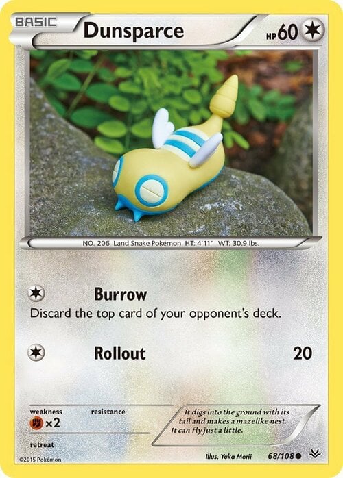 Dunsparce Card Front