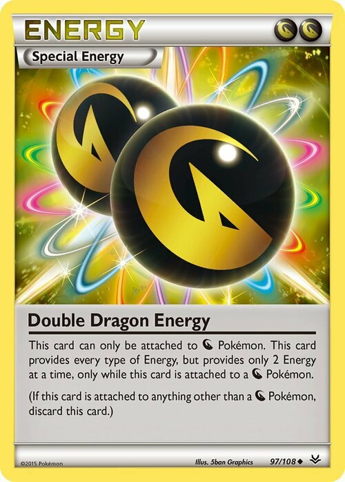 Energia Drago doppia Card Front