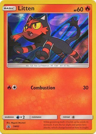 Litten [Combustion] Card Front