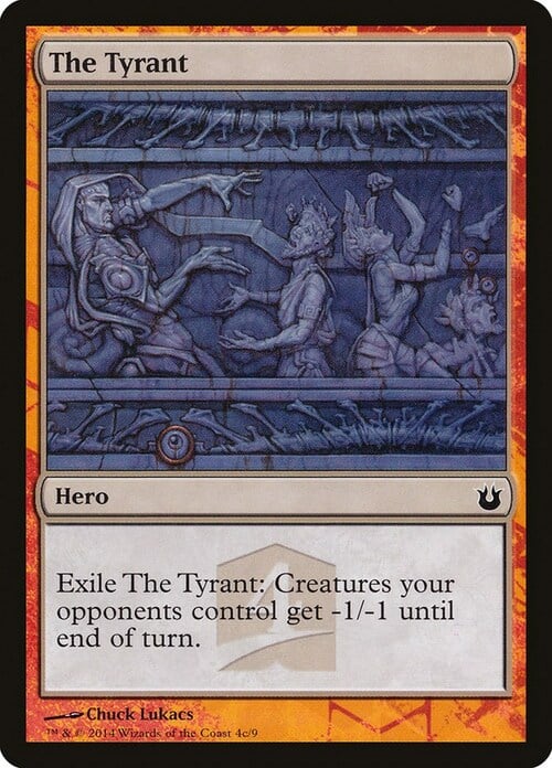 The Tyrant Card Front