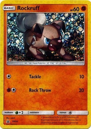 Rockruff Card Front