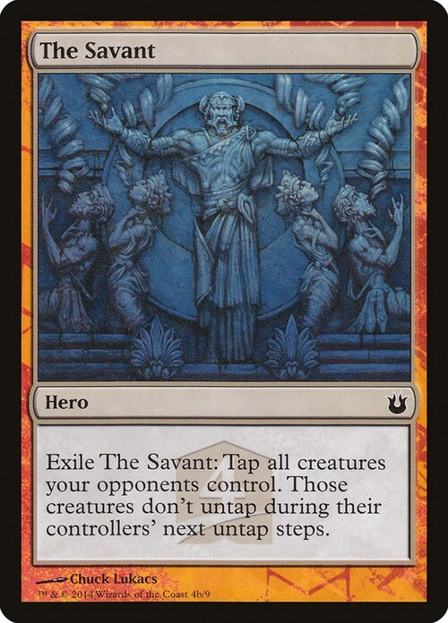 The Savant Card Front