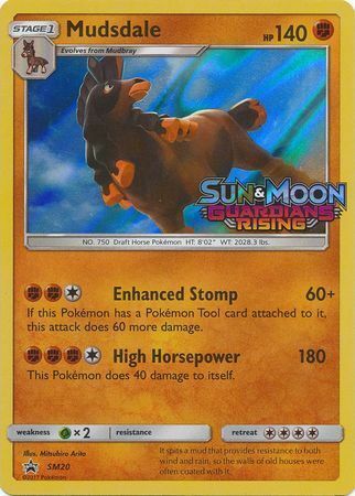 Mudsdale [Enhanced Stomp |High Horsepower] Card Front