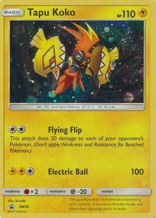 Tapu Koko [Flying Flip | Electric Ball] Frente
