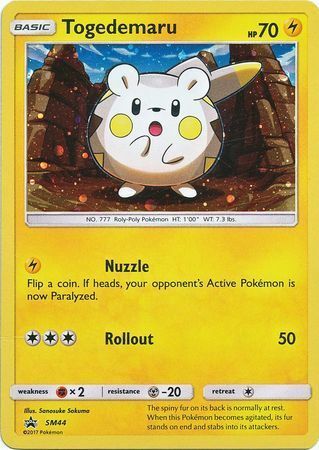 Togedemaru [Nuzzle | Rollout] Card Front
