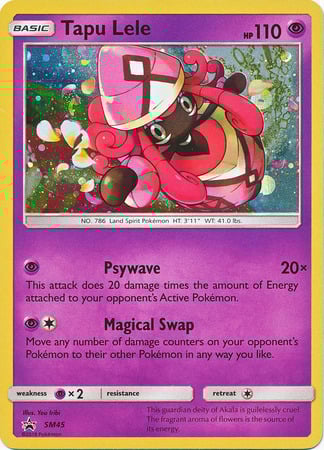 Tapu Lele [Psywave | Magical Swap] Card Front