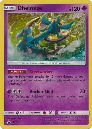 Dhelmise Card Front