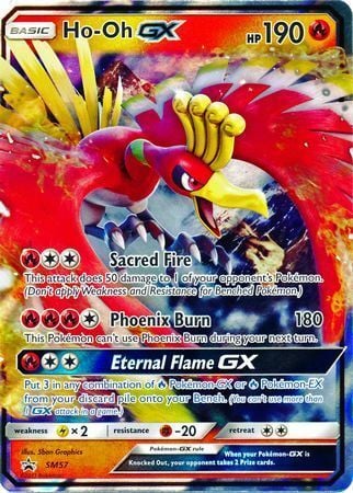 Ho-Oh GX [Sacred Fire | Phoenix Burn | Eternal Flame GX] Card Front
