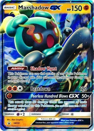 Marshadow GX Card Front