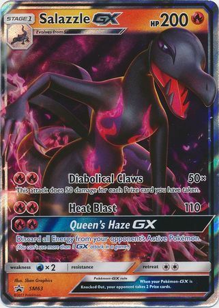 Salazzle GX Card Front