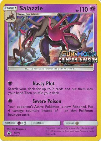 Salazzle SM Black Star Promos | Pokmon | CardTrader Salazzle SM Black Star Promos | Pokmon | CardTrader