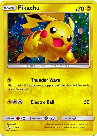 Pikachu [Thunder Wave | Electro Ball] Frente