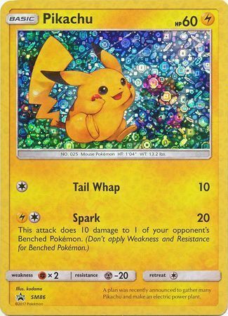 Pikachu Card Front
