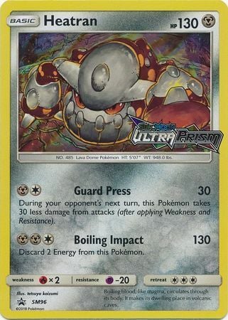 Heatran Card Front
