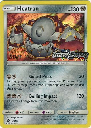 Heatran Card Front