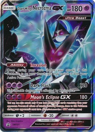 Dawn Wings Necrozma GX Card Front