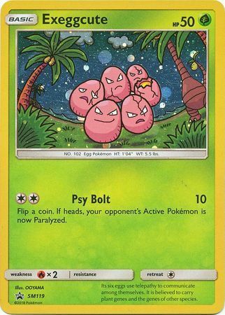 Exeggcute Card Front