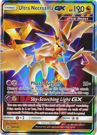 Ultra Necrozma GX Card Front