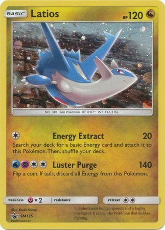 Latios [Energy Extract | Luster Purge] Card Front