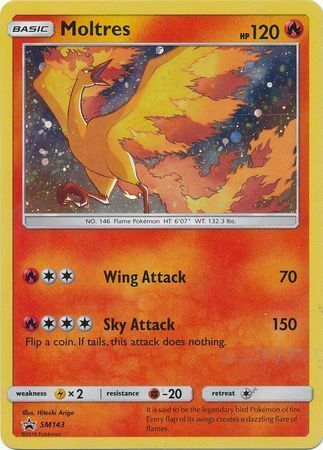 Moltres Card Front
