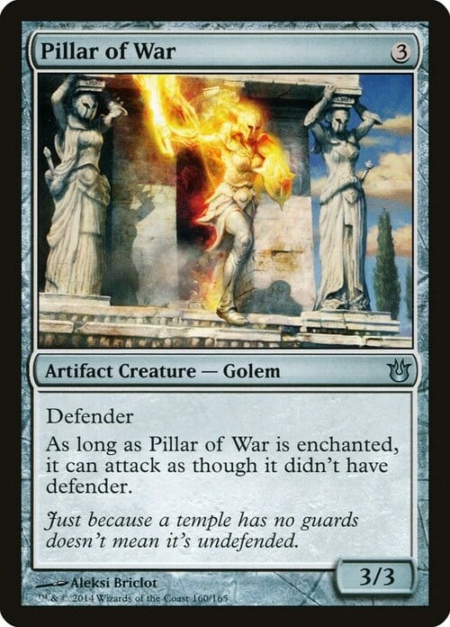 Pillar of War Card Front