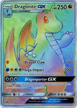 Dragonite GX Card Front