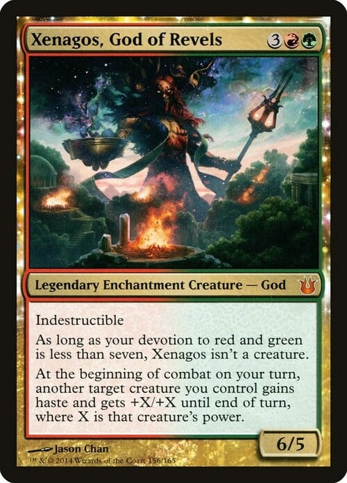 Xenagos, God of Revels Card Front