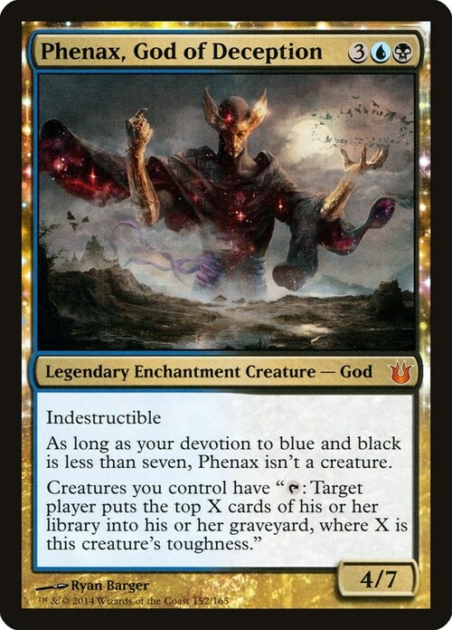 Fenax, Dio dell'Inganno Card Front