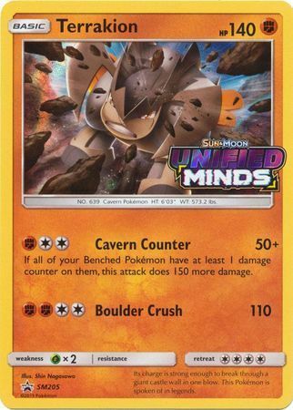 Terrakion Card Front