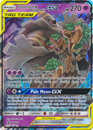 Trevenant & DusknoirTag Team GX SM Black Star Promos | Pokmon | CardTrader