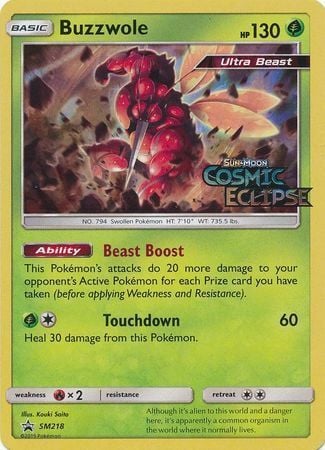 Buzzwole Card Front
