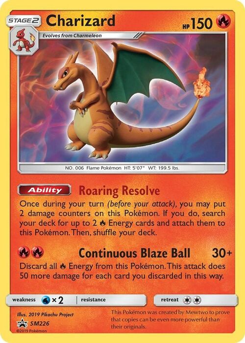 Charizard Card Front