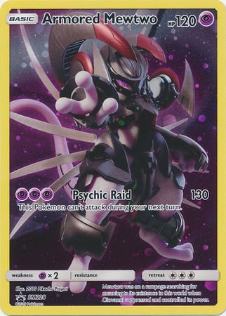 Armored Mewtwo Card Front