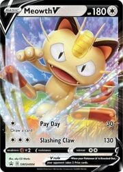 Meowth V [Pay Day | Slashing Claw]