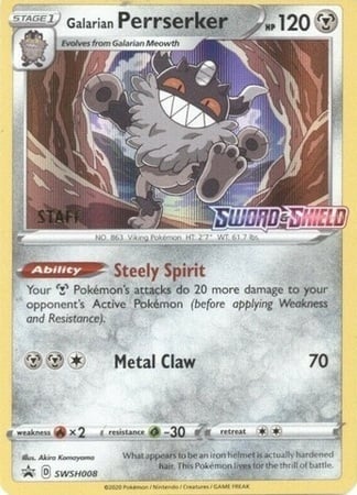 Perrserker di Galar Card Front