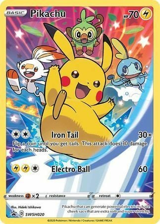 Pikachu [Iron Tail | Electro Ball] Frente