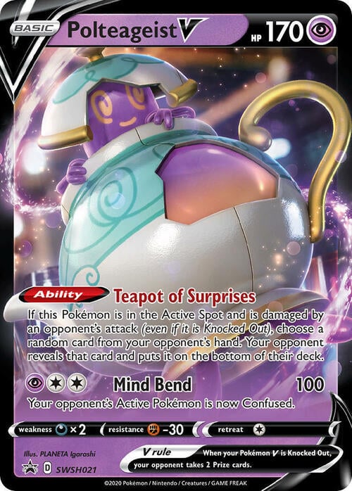 Polteageist V [Teapot of Surpises | Mind Bend] Card Front