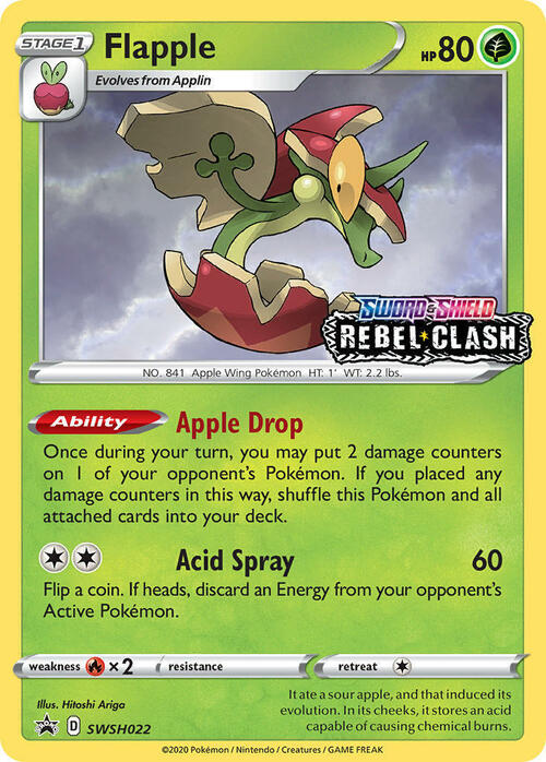 Flapple Card Front