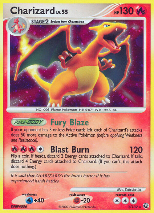 Charizard Lv.55 Card Front