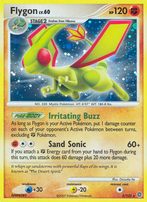 Flygon Lv.60 Card Front